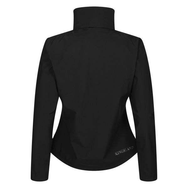 Kingsland Debora Ladies Rain Jacket In Black. - Image 2
